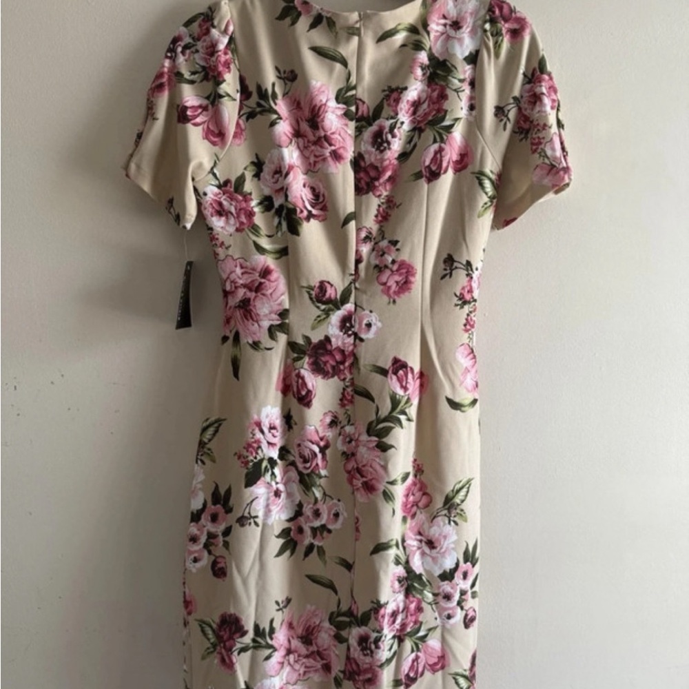 Stella & Julie Women's Floral Print Midi Dress - Picture 6 of 8